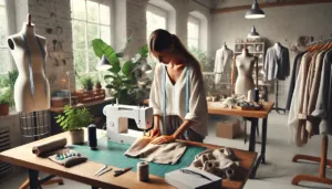femme designer éthique