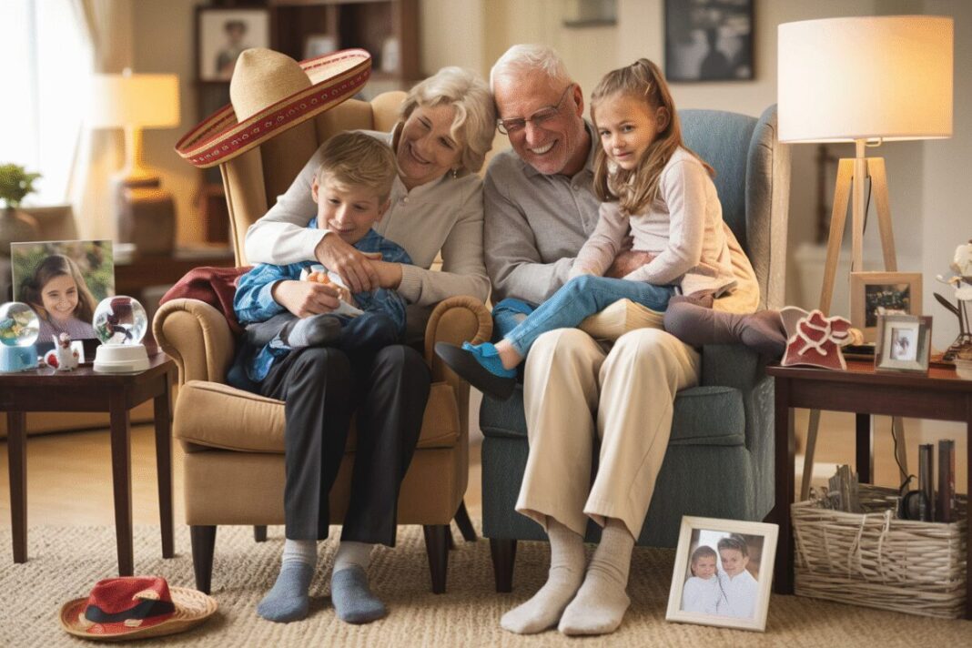 Grand-parents et voyages : Pourquoi est-il considéré normal qu'ils se déplacent pour voir leurs petits-enfants ?